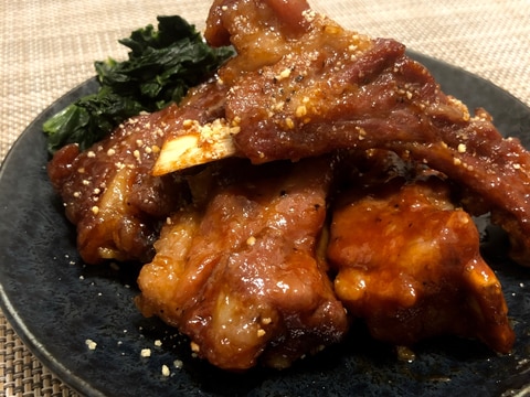 【レンジで手抜き】至高の骨付きスペアリブ